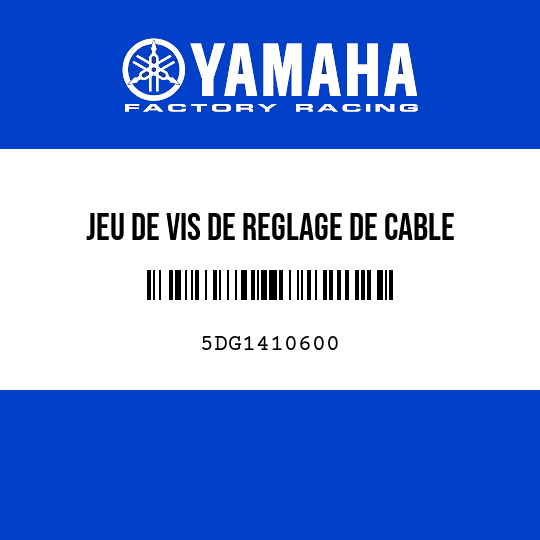 JEU DE VIS DE REGLAGE DE CABLE