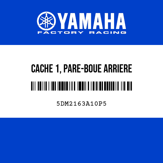 CACHE 1, PARE-BOUE ARRIERE