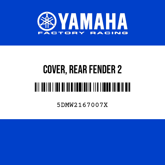 COVER, REAR FENDER 2