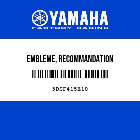 EMBLEME, RECOMMANDATION