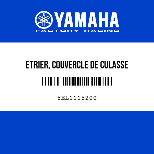 ETRIER, COUVERCLE DE CULASSE