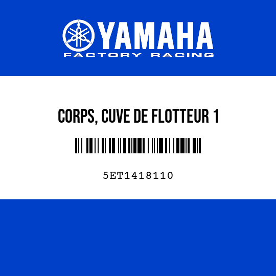CORPS, CUVE DE FLOTTEUR 1