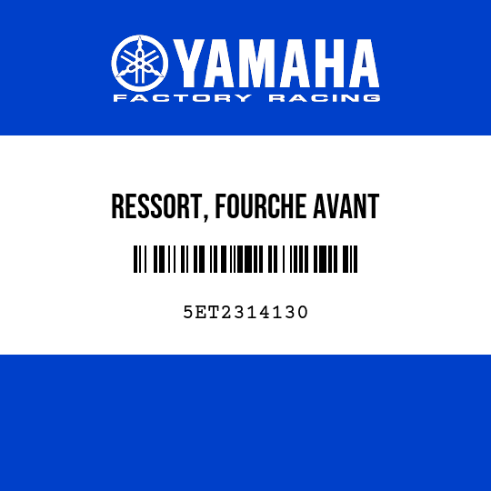 RESSORT, FOURCHE AVANT