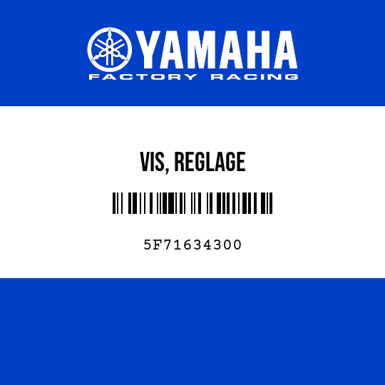 VIS, REGLAGE
