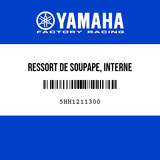 RESSORT DE SOUPAPE, INTERNE