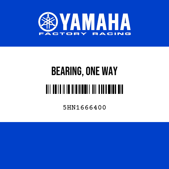 BEARING, ONE WAY