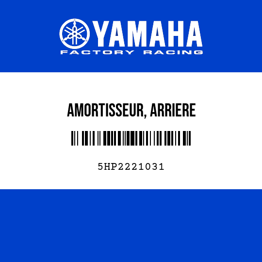 AMORTISSEUR, ARRIERE