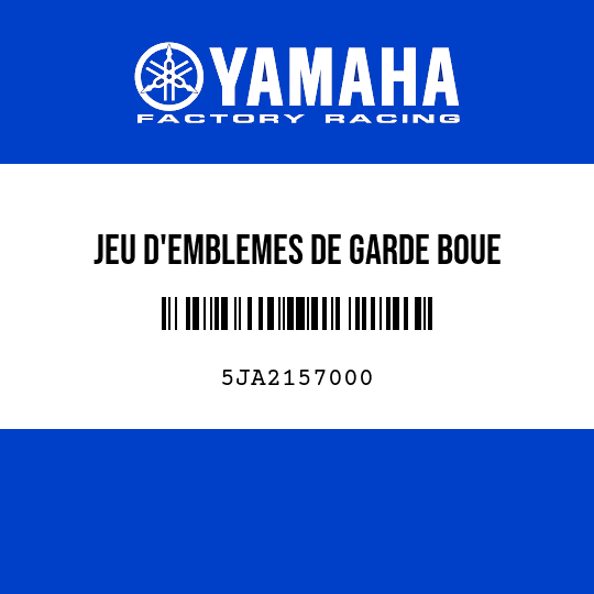 JEU D'EMBLEMES DE GARDE BOUE
