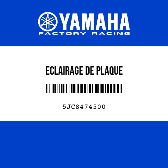 ECLAIRAGE DE PLAQUE