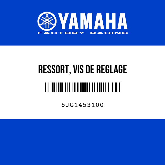 RESSORT, VIS DE REGLAGE
