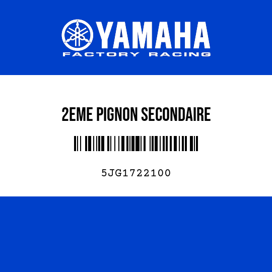 2EME PIGNON SECONDAIRE