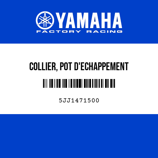 COLLIER, POT D'ECHAPPEMENT
