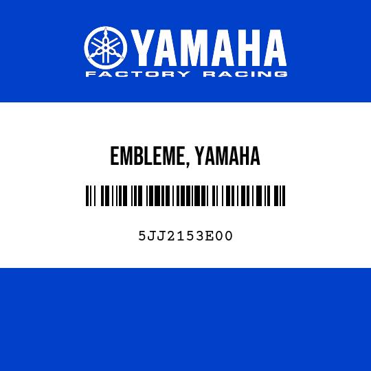 EMBLEME, YAMAHA