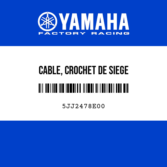 CABLE, CROCHET DE SIEGE