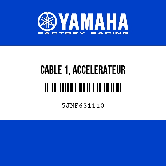 CABLE 1, ACCELERATEUR