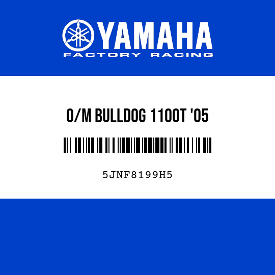 O/M BULLDOG 1100T '05