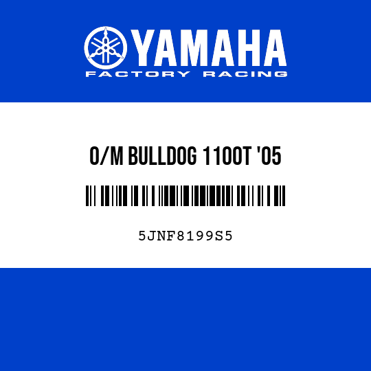 O/M BULLDOG 1100T '05