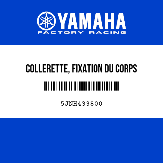 COLLERETTE, FIXATION DU CORPS