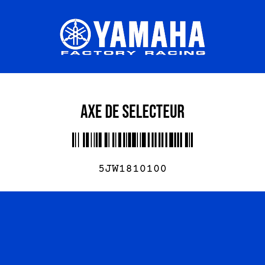 AXE DE SELECTEUR