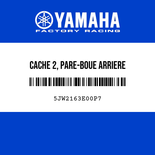 CACHE 2, PARE-BOUE ARRIERE