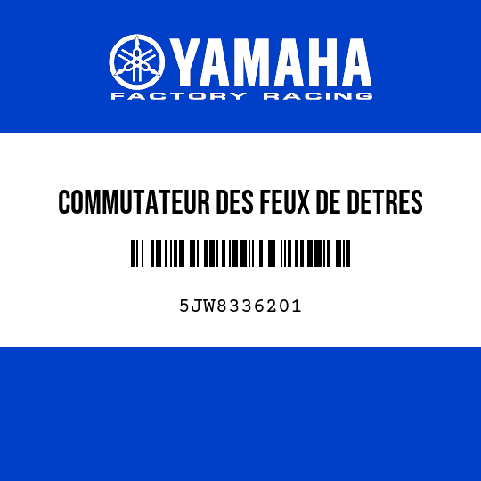 COMMUTATEUR DES FEUX DE DETRES