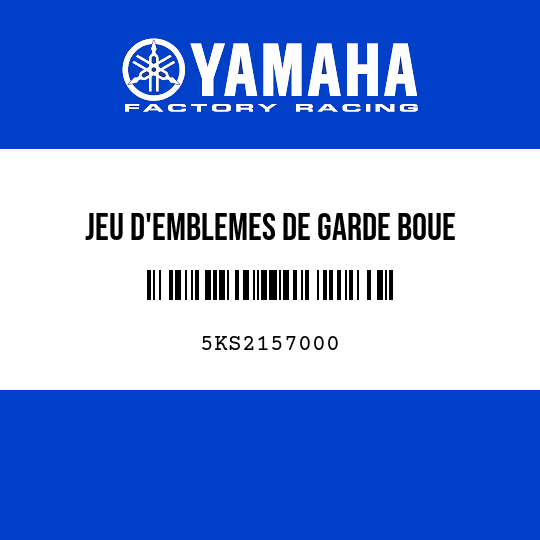 JEU D'EMBLEMES DE GARDE BOUE