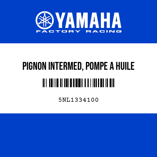 PIGNON INTERMED, POMPE A HUILE