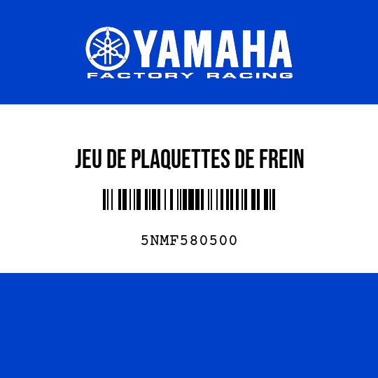 JEU DE PLAQUETTES DE FREIN