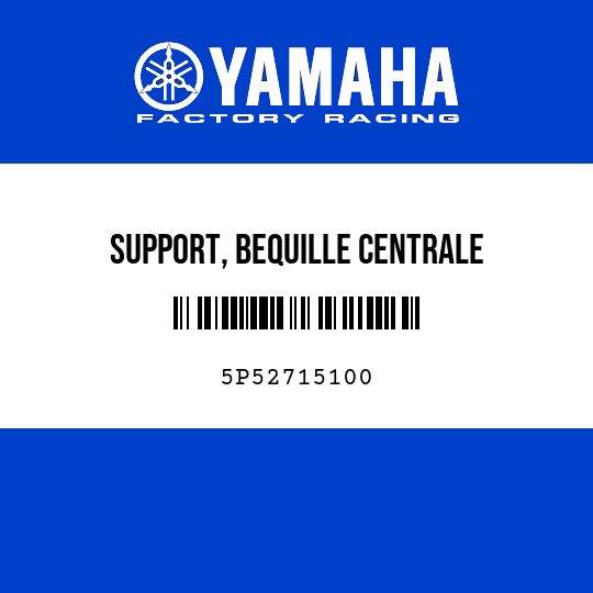 SUPPORT, BEQUILLE CENTRALE