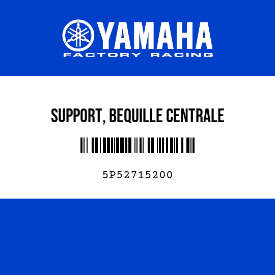 SUPPORT, BEQUILLE CENTRALE