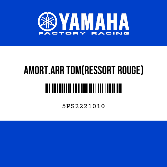 AMORT.ARR TDM(RESSORT ROUGE)