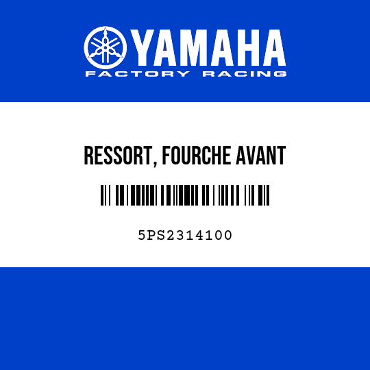 RESSORT, FOURCHE AVANT