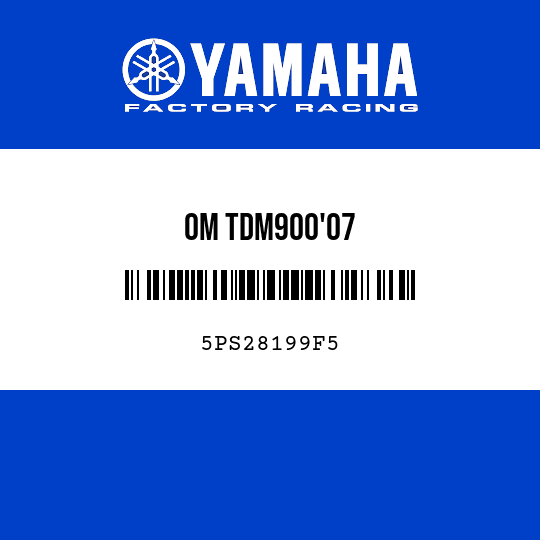 OM TDM900'07