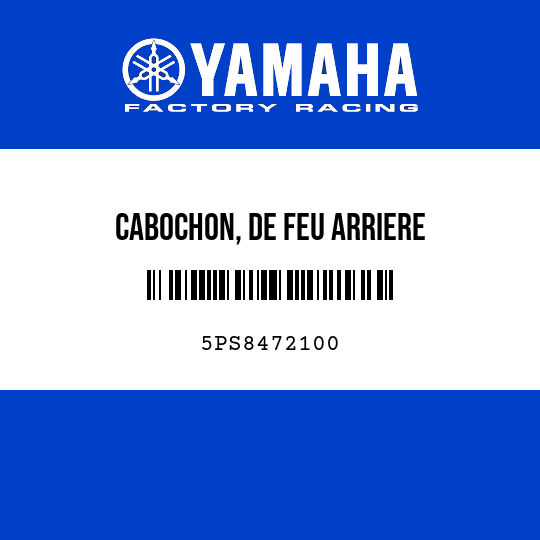 CABOCHON, DE FEU ARRIERE