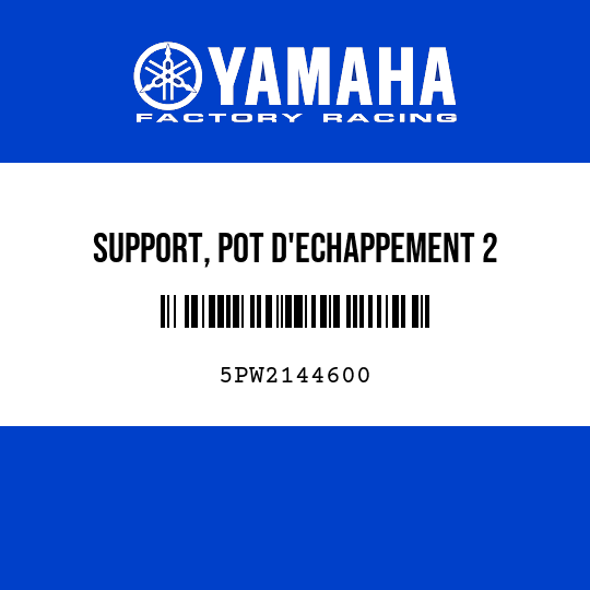 SUPPORT, POT D'ECHAPPEMENT 2