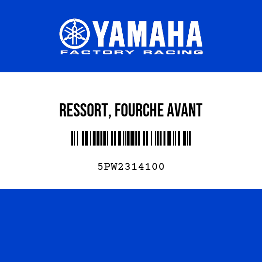 RESSORT, FOURCHE AVANT