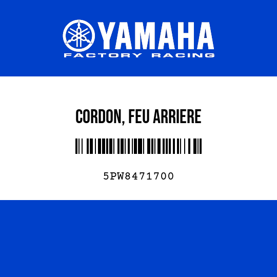 CORDON, FEU ARRIERE