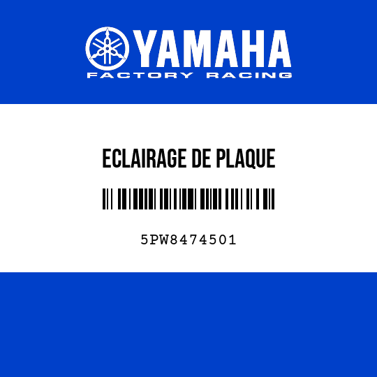ECLAIRAGE DE PLAQUE