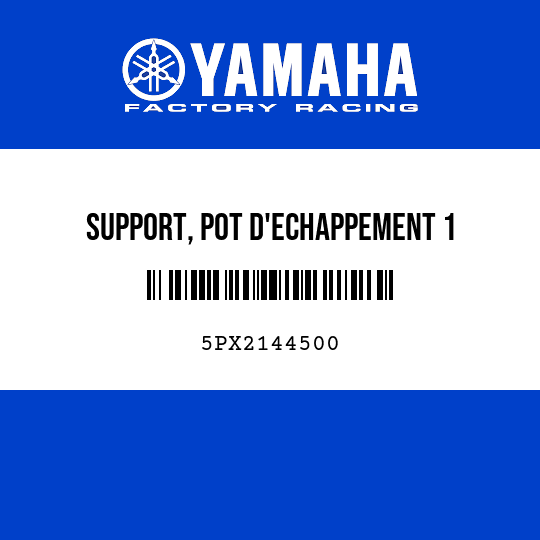 SUPPORT, POT D'ECHAPPEMENT 1