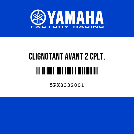 CLIGNOTANT AVANT 2 CPLT.
