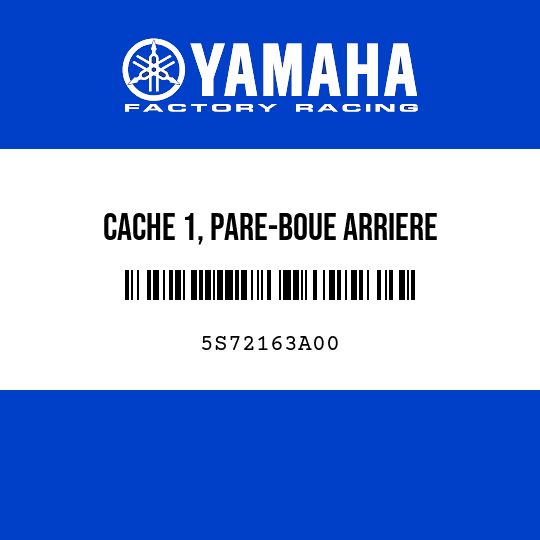 CACHE 1, PARE-BOUE ARRIERE