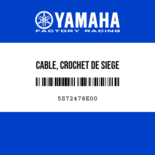 CABLE, CROCHET DE SIEGE