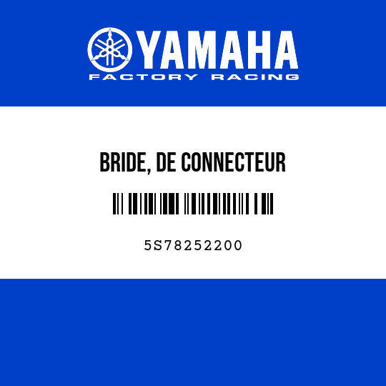 BRIDE, DE CONNECTEUR