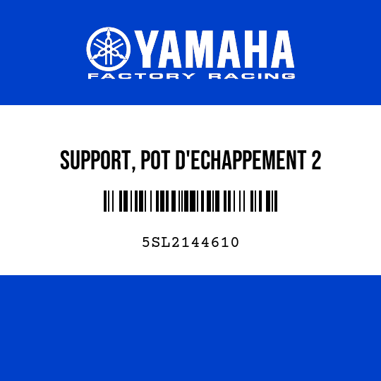 SUPPORT, POT D'ECHAPPEMENT 2