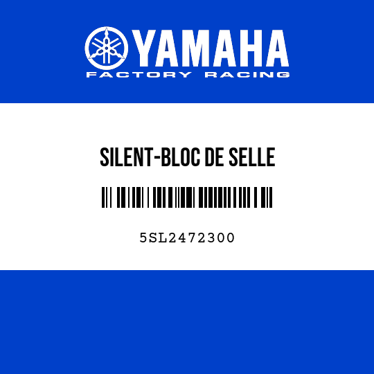 SILENT-BLOC DE SELLE