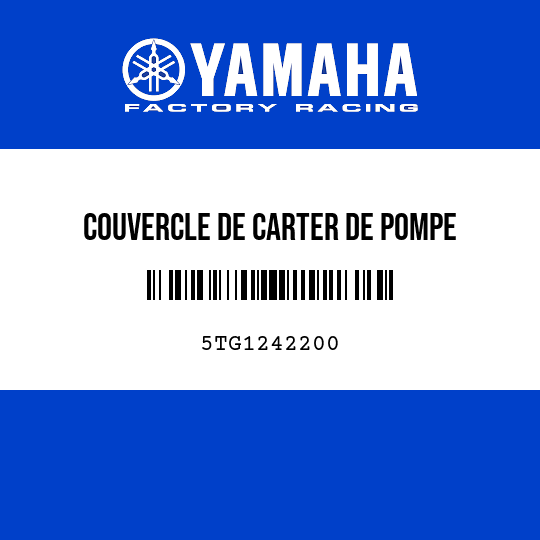 COUVERCLE DE CARTER DE POMPE