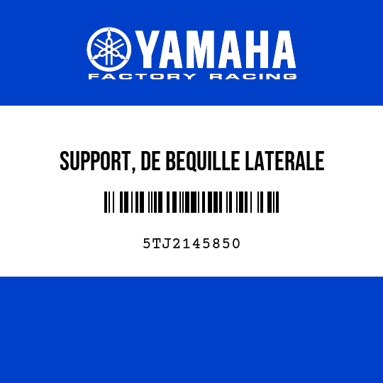 SUPPORT, DE BEQUILLE LATERALE