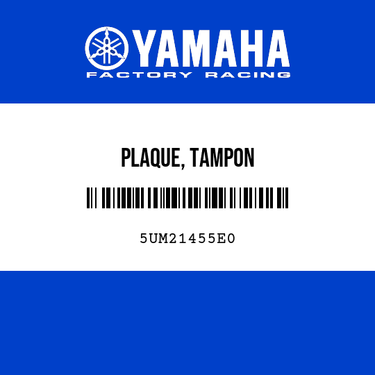 PLAQUE, TAMPON