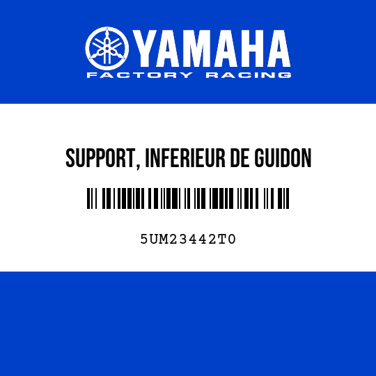 SUPPORT, INFERIEUR DE GUIDON