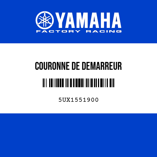 COURONNE DE DEMARREUR
